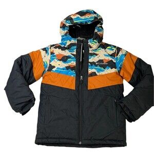 Columbia boys Lightning Lift II Puffer Jacket ski  L 14/16 Waterproof outgrow